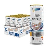 CELSIUS Sparkling Spritz Vibe Limited Edition, Sugar Free Energy Drink, 12 Fl Oz (Pack of 12)