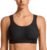 SYROKAN Bounce Control Plus Size Sports Bras for Women High Support Double Back Hooks Full Coverage Padded Wireless Bra