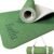 Extra Thick Exercise Yoga Mat with Strap – 2/5 Inch (10MM), Non-Slip Workout Mat for Yoga, Pilates, and Floor Exercises