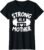 Strong as Mother Shirt, Mom Muscle Workout Weight Lifting T-Shirt